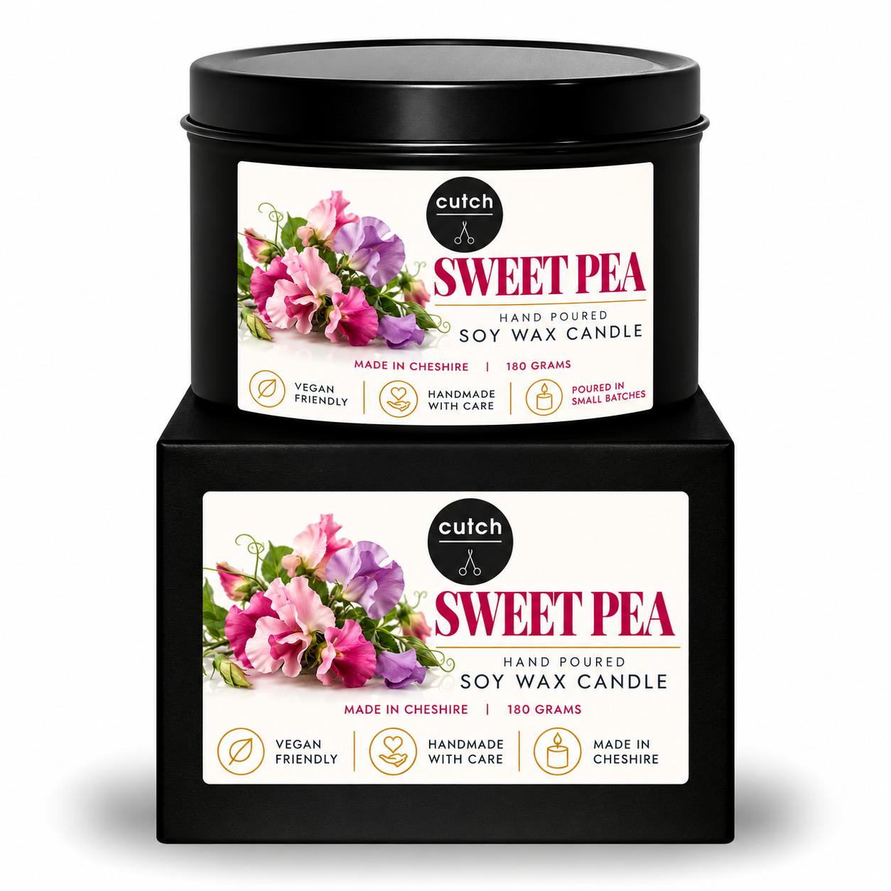 Sweet Pea Soy Wax Candle