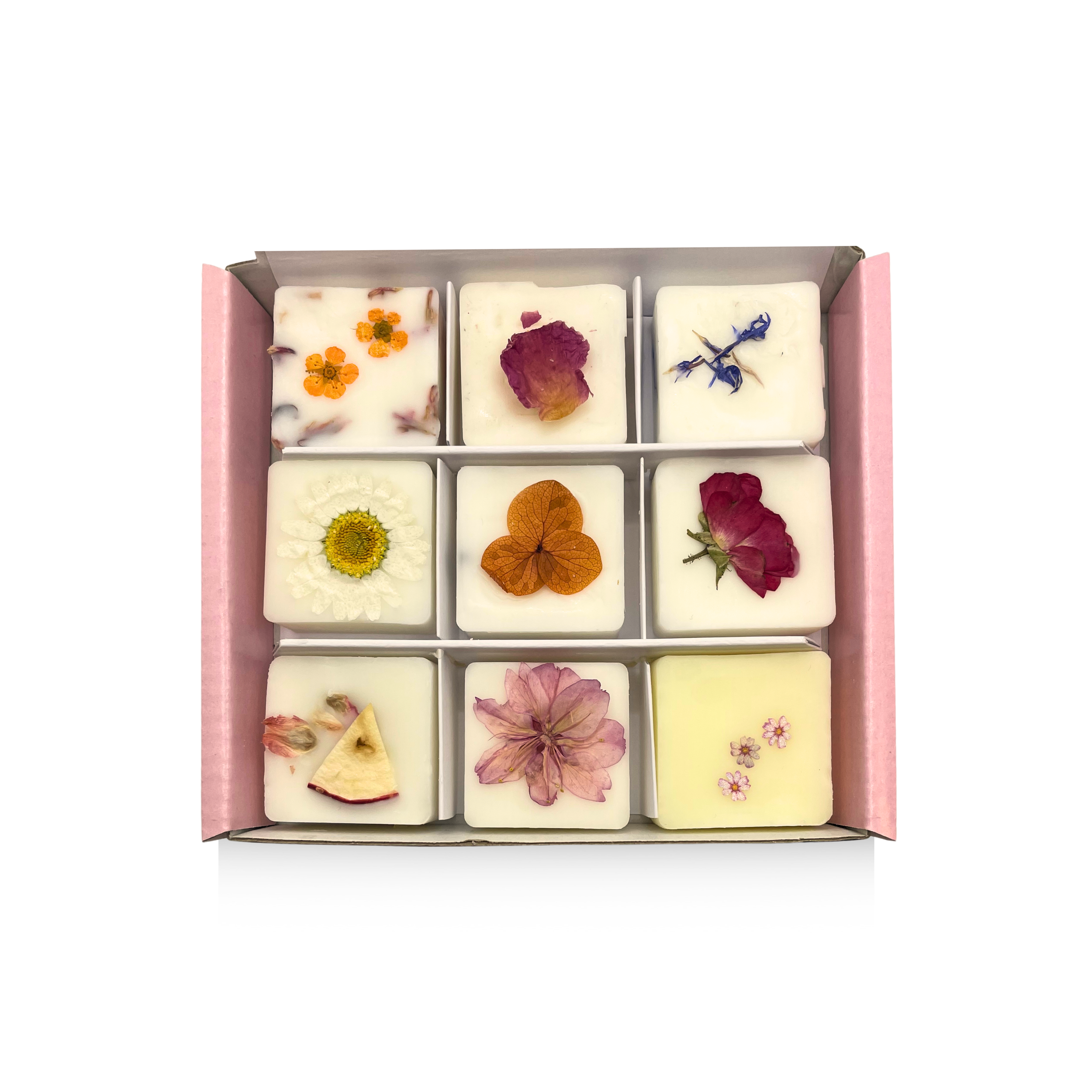 Spring Scents Soy Wax Melt collection Box Open Box.png