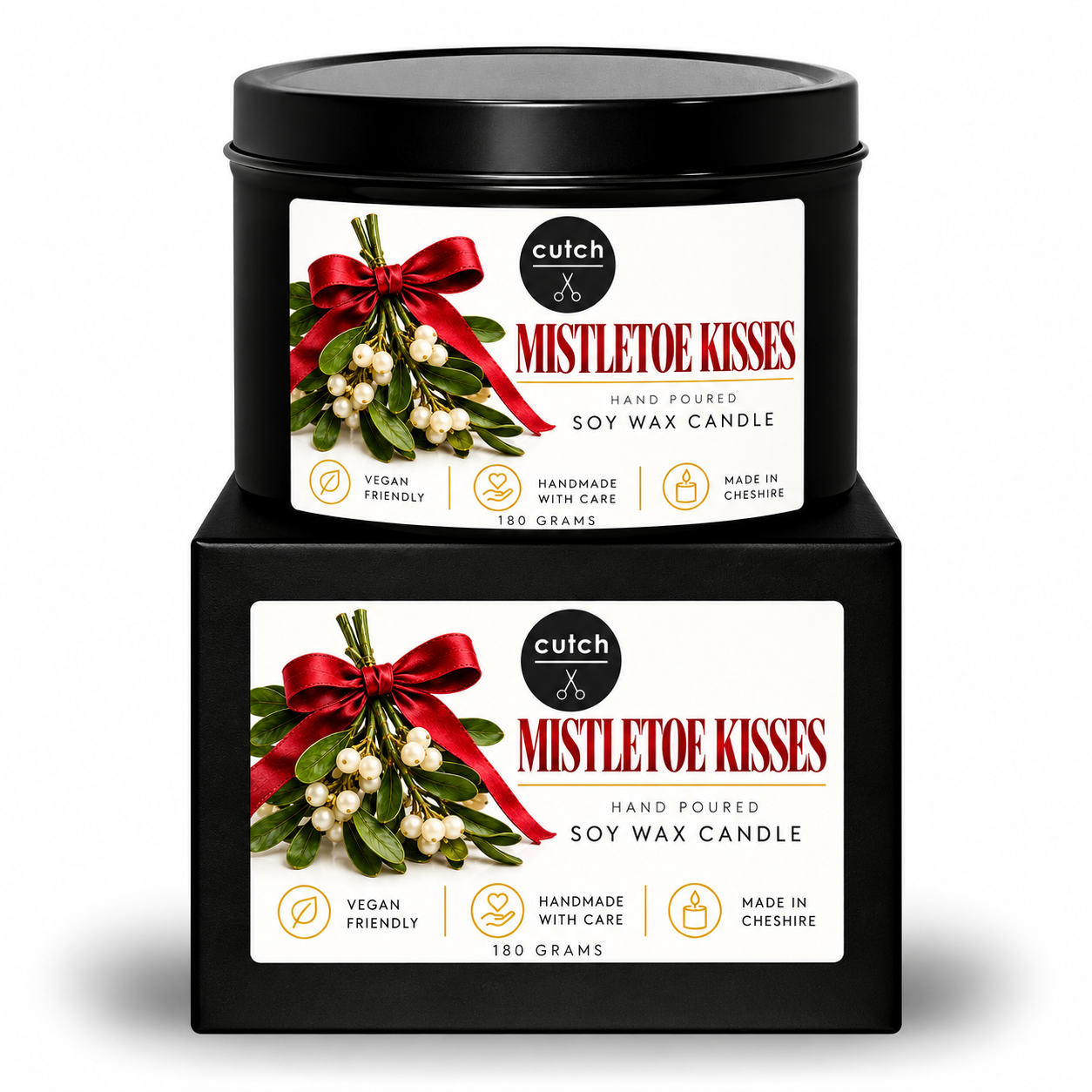 Mistletoe Kisses Soy Wax Candle