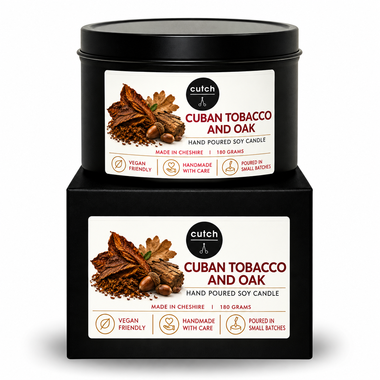 Cuban Tobacco and Oak Candle on box.png