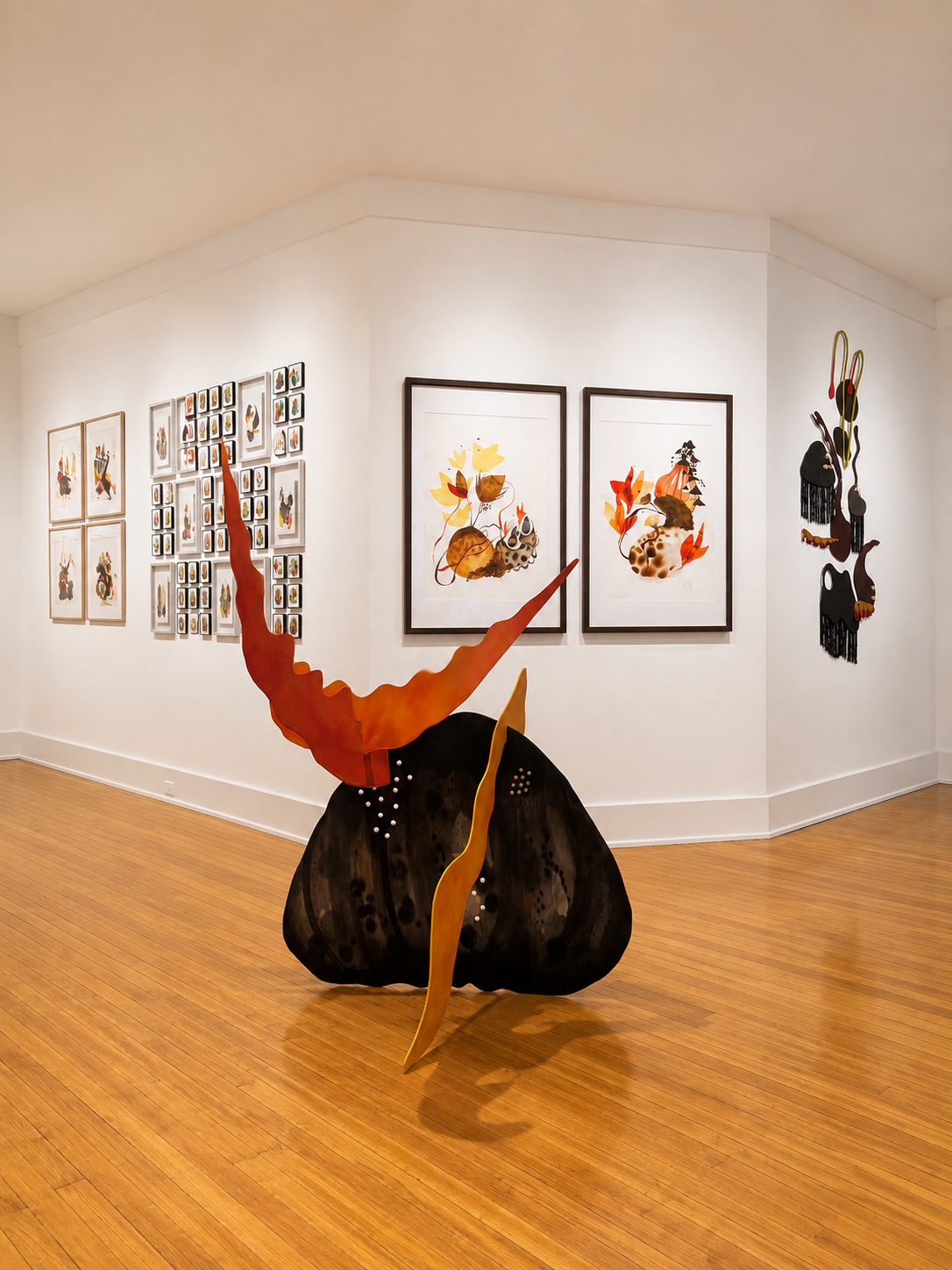 Contemporary Gallery with Biomorphic Sculpture.png