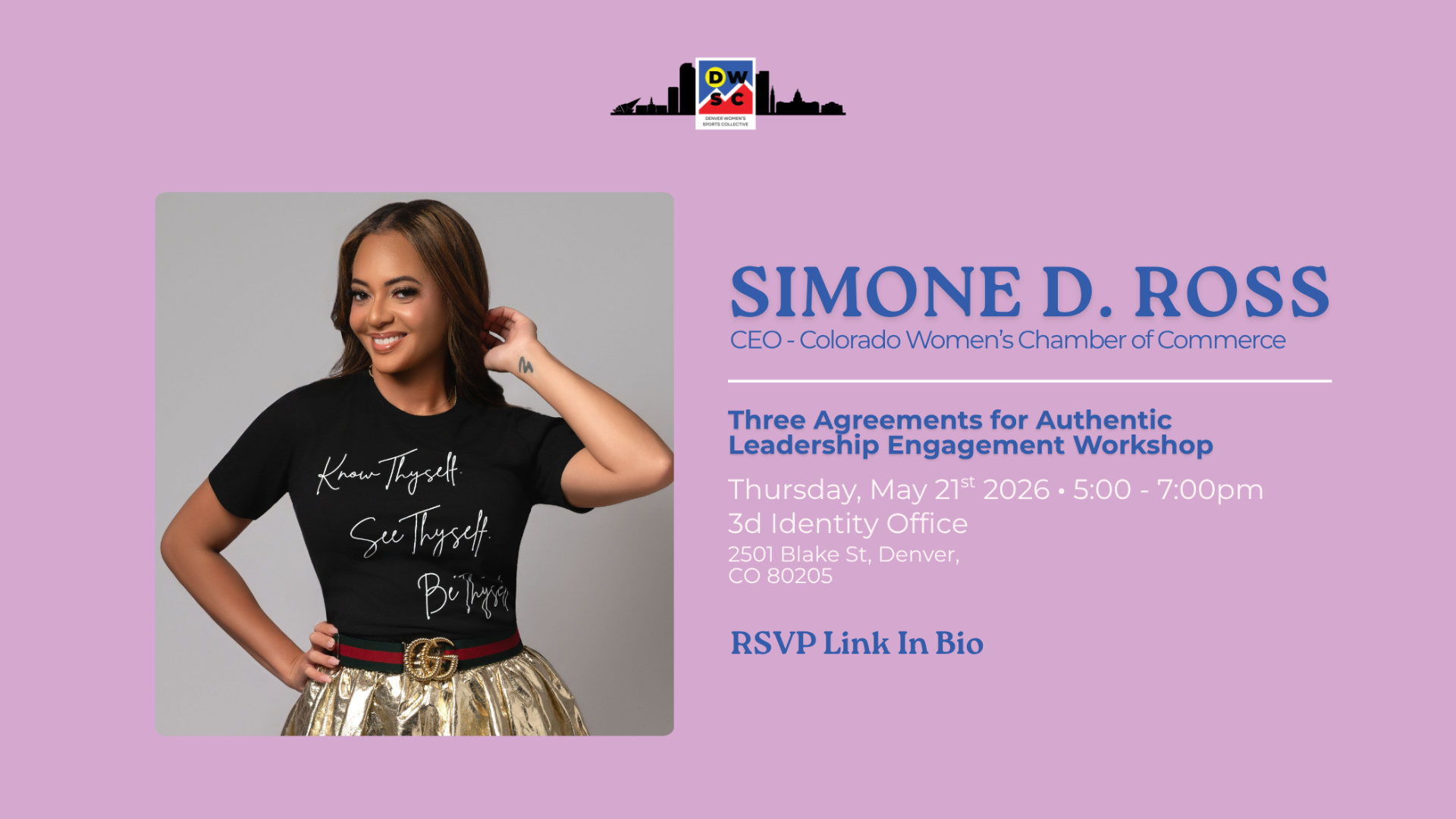The Three Agreements for Authentic Leadership Engagement: Workshop Led by Simone Ross