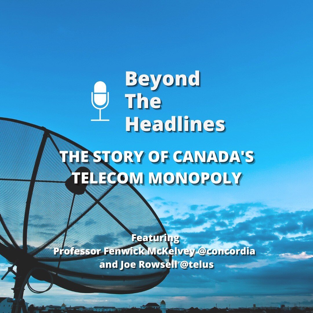 This week Professor Fenwick McKelvey from Concordia University and Mr. Joe Rowsell from Telus join us to talk about the telecommunication monopoly in Canada. We dive into the current landscape of the industry and explore the existing problems within 