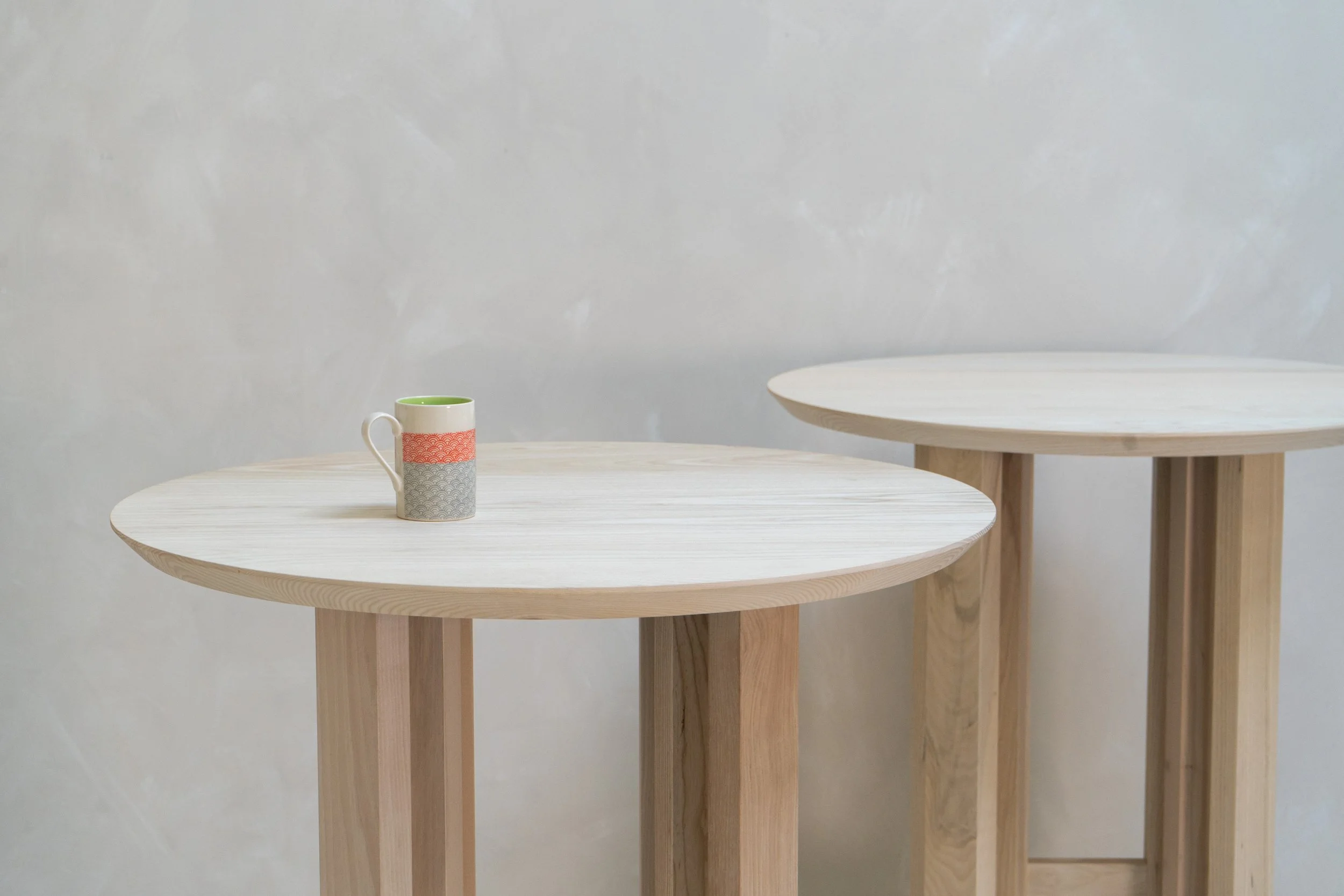 Bar top standing tables.