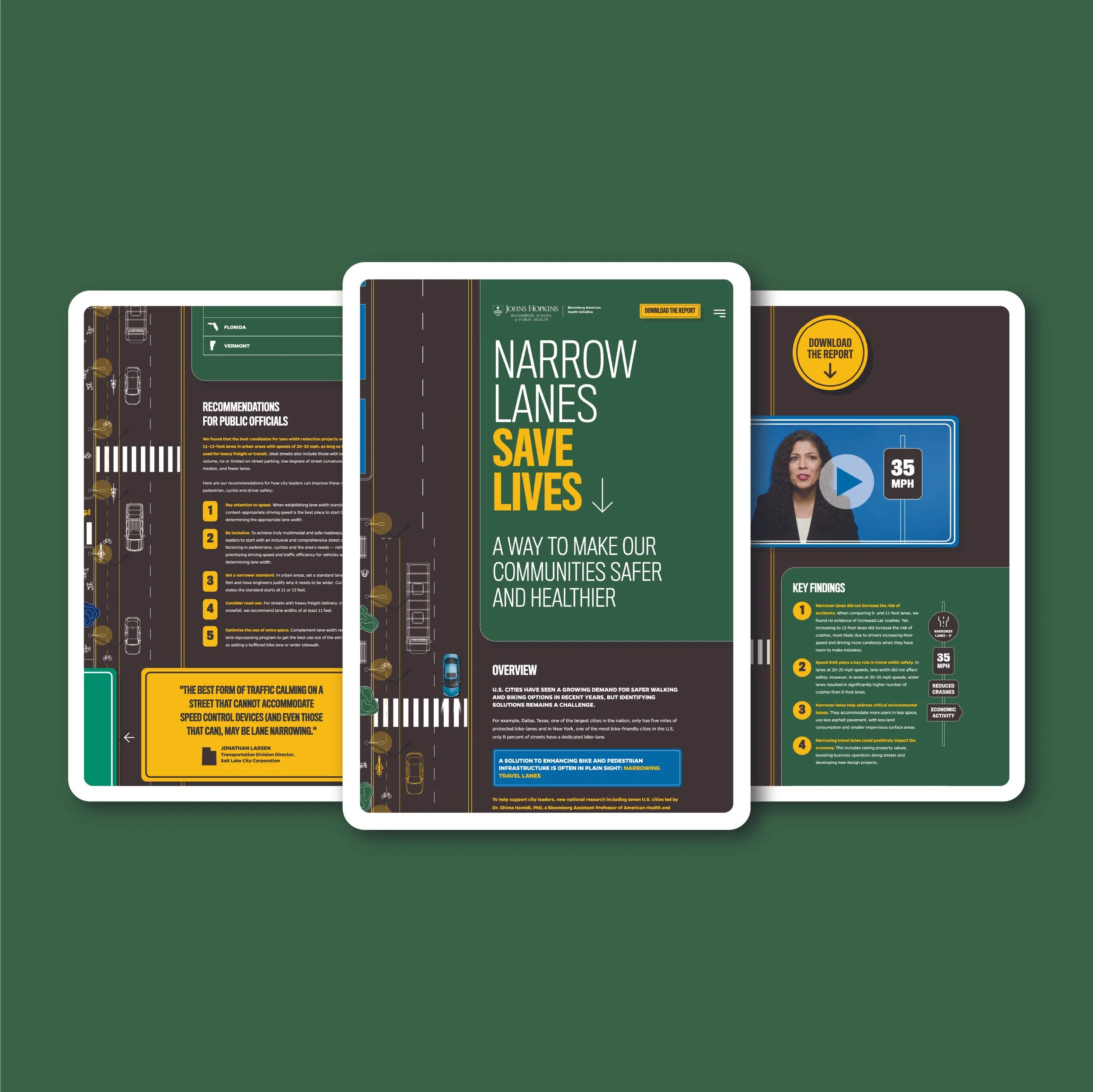 Bloomberg American Health Initiative / Narrow Lanes Website