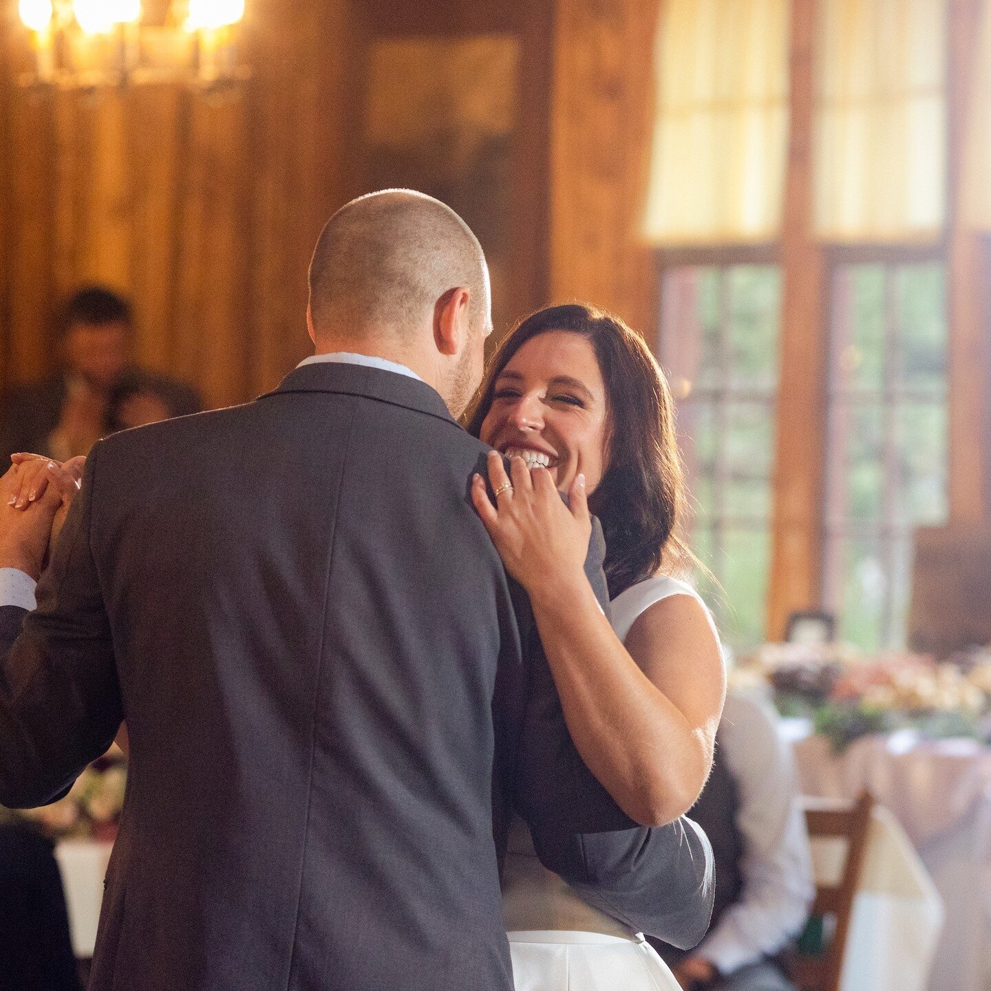 Wedding days consist of hundreds of joyous moments, but the happiness on Dede's face for her first dance with Justin as husband and wife is truly something special. 🤍⁠
⁠
Planning + Design | @theperfecttouch_co⁠
Photographer | @shareedavenport⁠
Cater