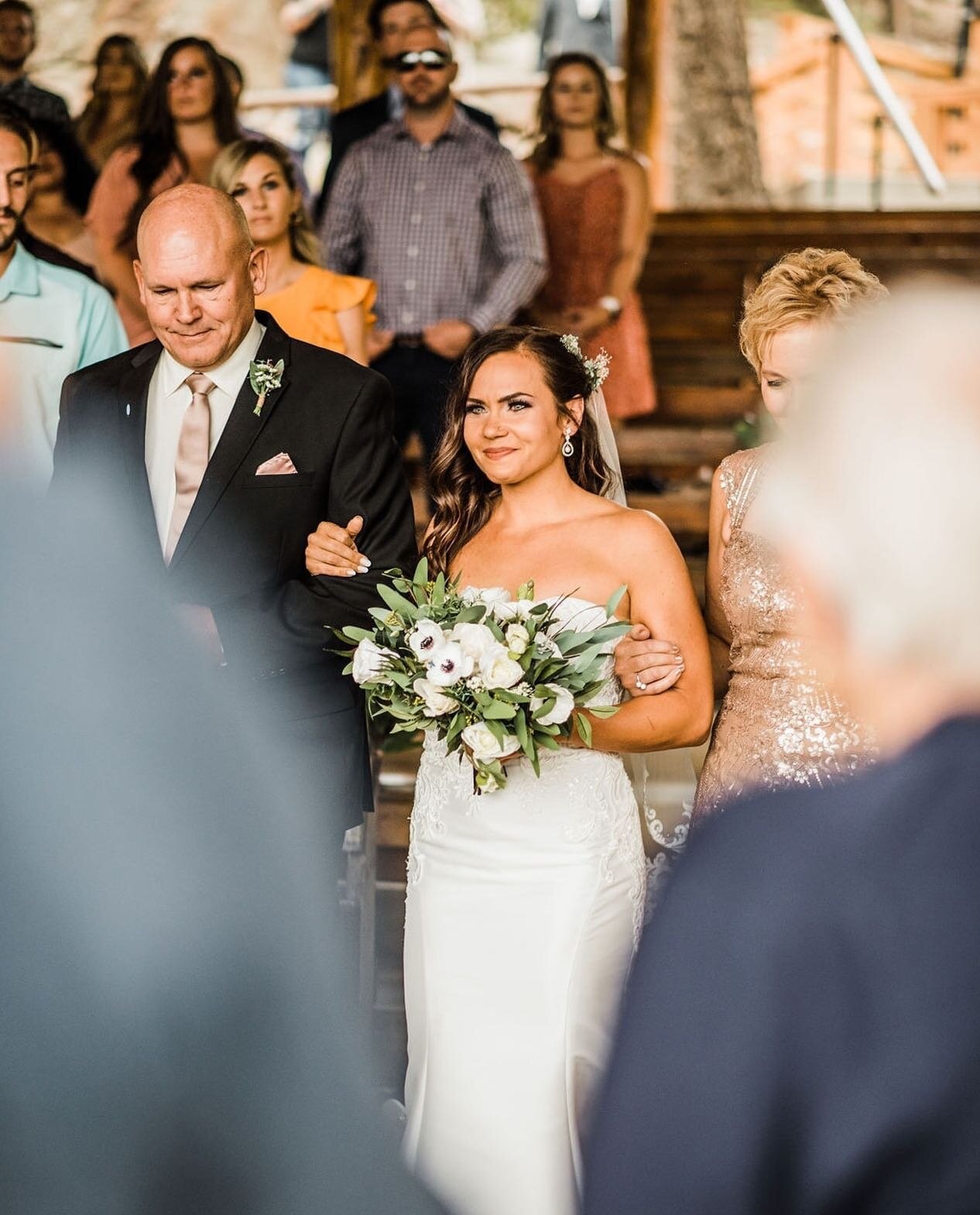 A father hold&rsquo;s his daughter&rsquo;s hand for a short while but her heart forever.

Planning + Design | @theperfecttouch_co⁣⁠
Photographer | @functionandflourish