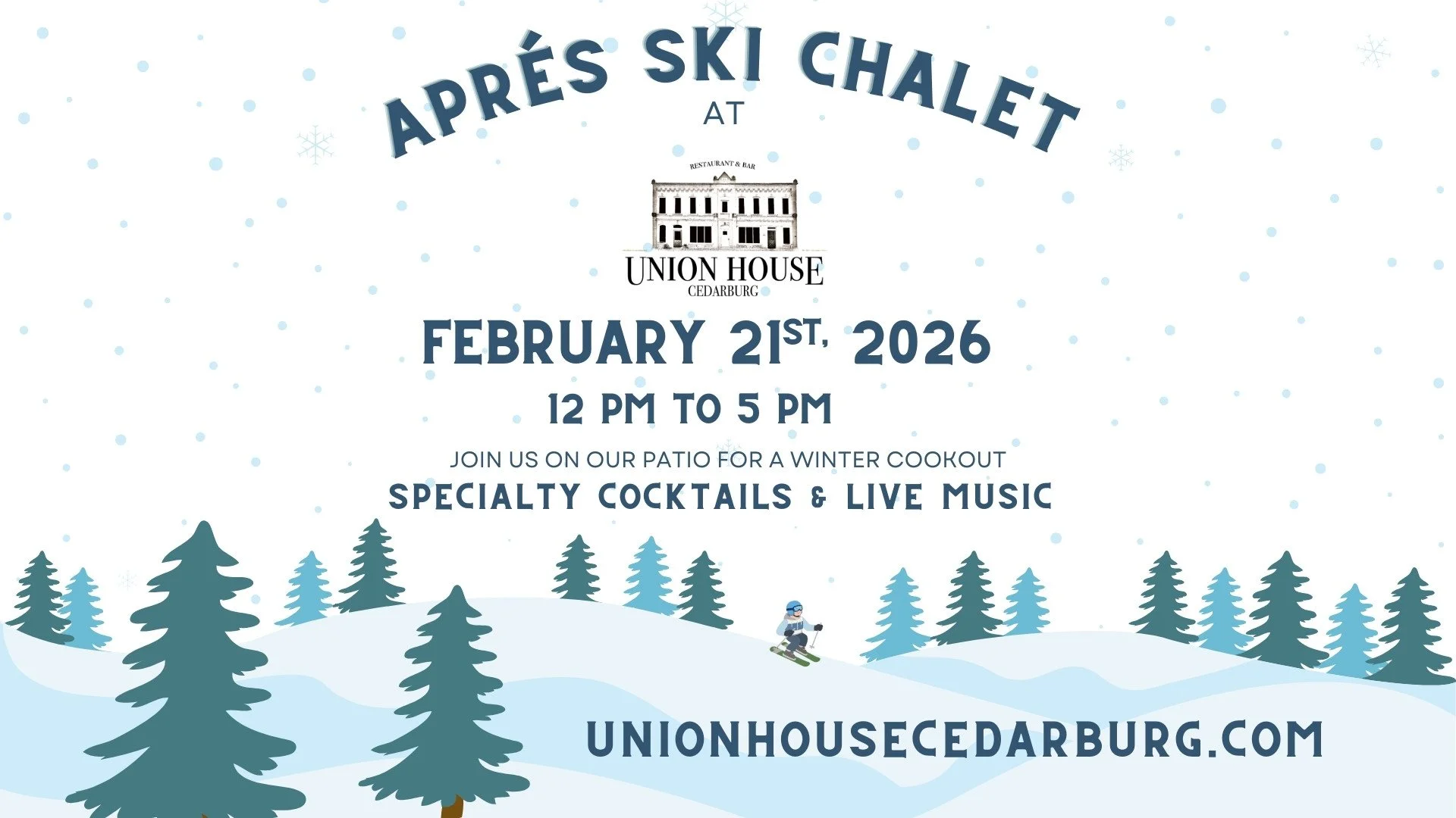  Apres Ski Chalet at Union House Cedarburg