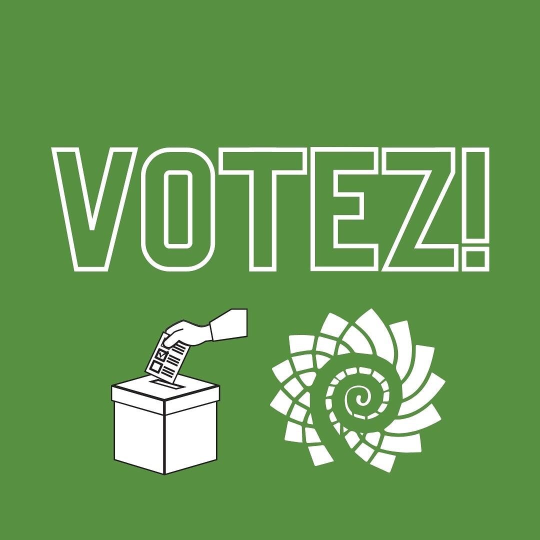Today is the day! Starting at 10am, go vote at your local polling station and help welcome change for Moncton Centre by joining the Green wave!🌿 

If you&rsquo;re unsure where to go - visit the @electionsnb website. ✅

And remember, if you need a ri