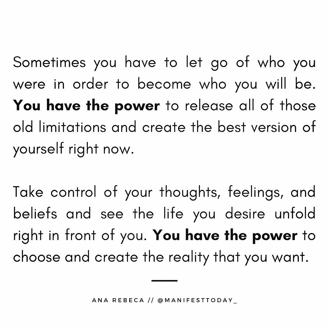 When was the last time you took a look at the reality you&rsquo;re creating? With the new year coming up, it&rsquo;s a good time to put this year behind us and look to create the reality we want. // #manifesttoday #selflove #selfdiscovery #affirmatio