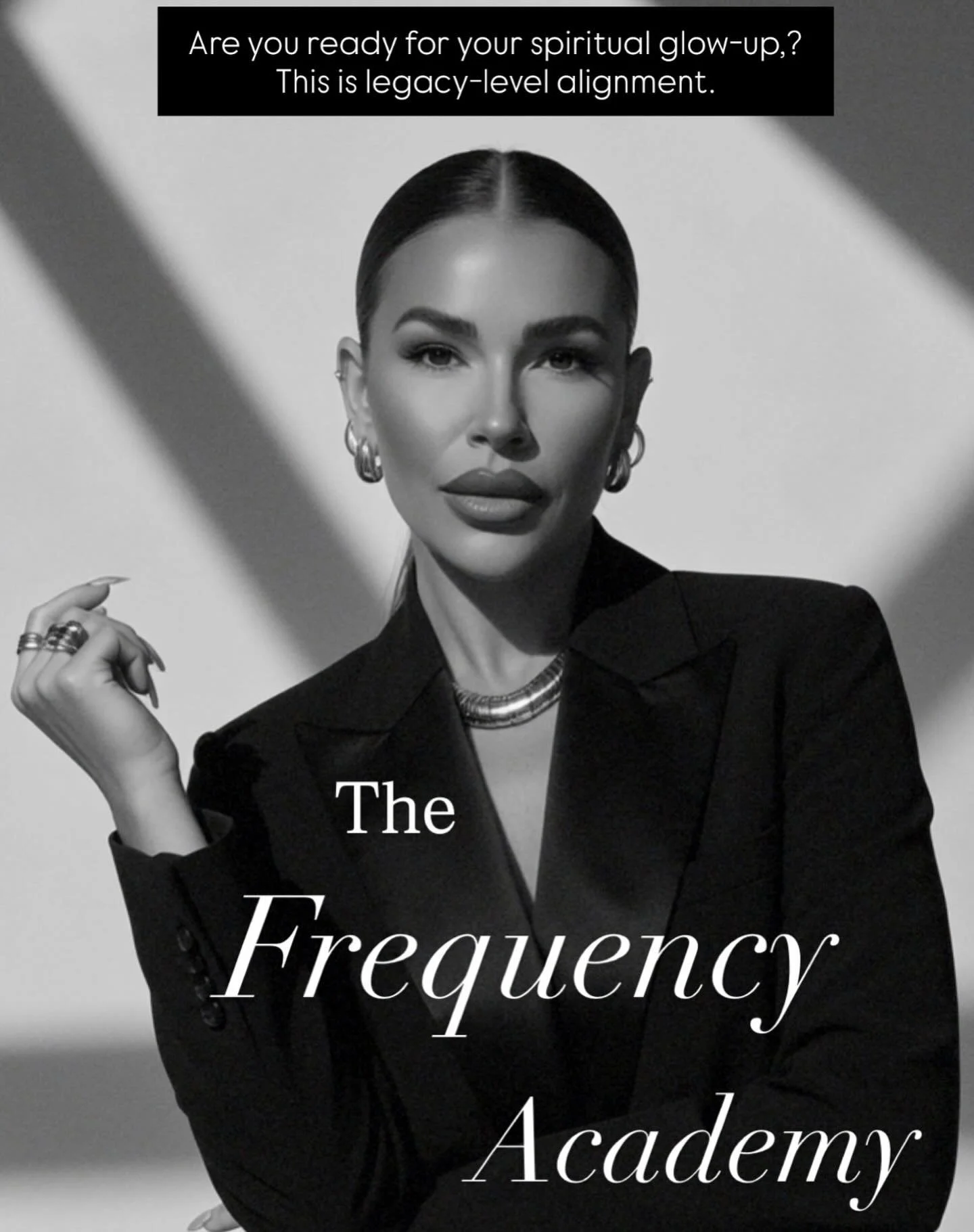 If you&rsquo;re ready for your 2026 spiritual glow-up, this is legacy-level alignment.

The Frequency Academy is a 6-month integration experience for truth seekers. leaders, creators, and visionaries who are done with surface-level spirituality.
Led 