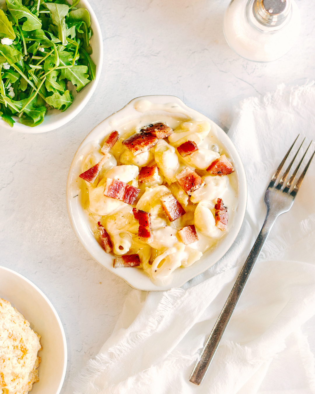 Bacon Mac and Cheese at Sassy-Jook | Food &amp; Brand Photography by Alexis The Greek