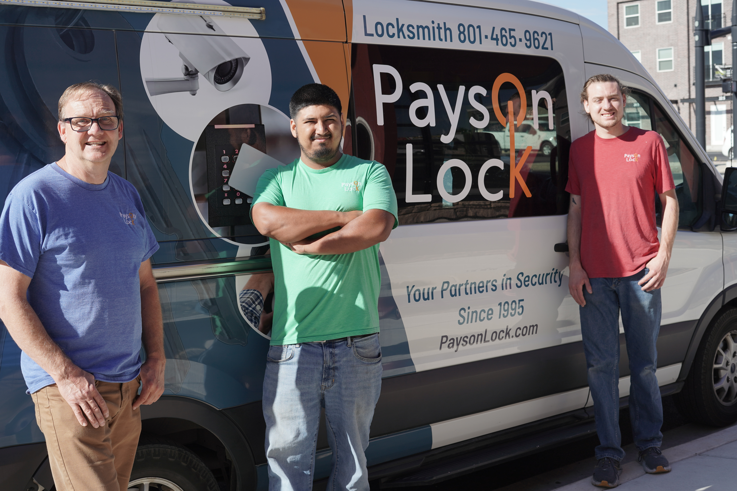 payson lock locksmiths by mobile work vehicle