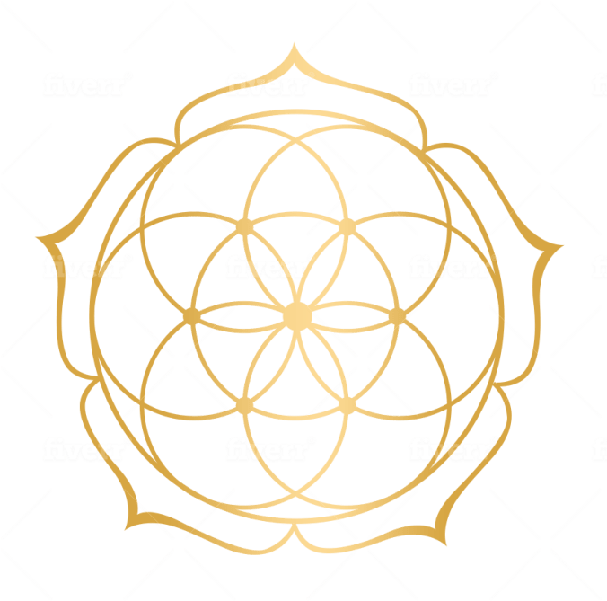 gold flower of life