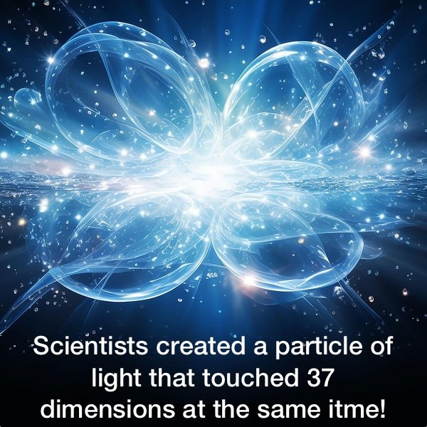 light touches 37 dimensions