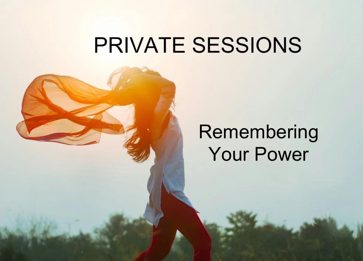 Woman with scarf, Private Sessions, Remembering Your Power.