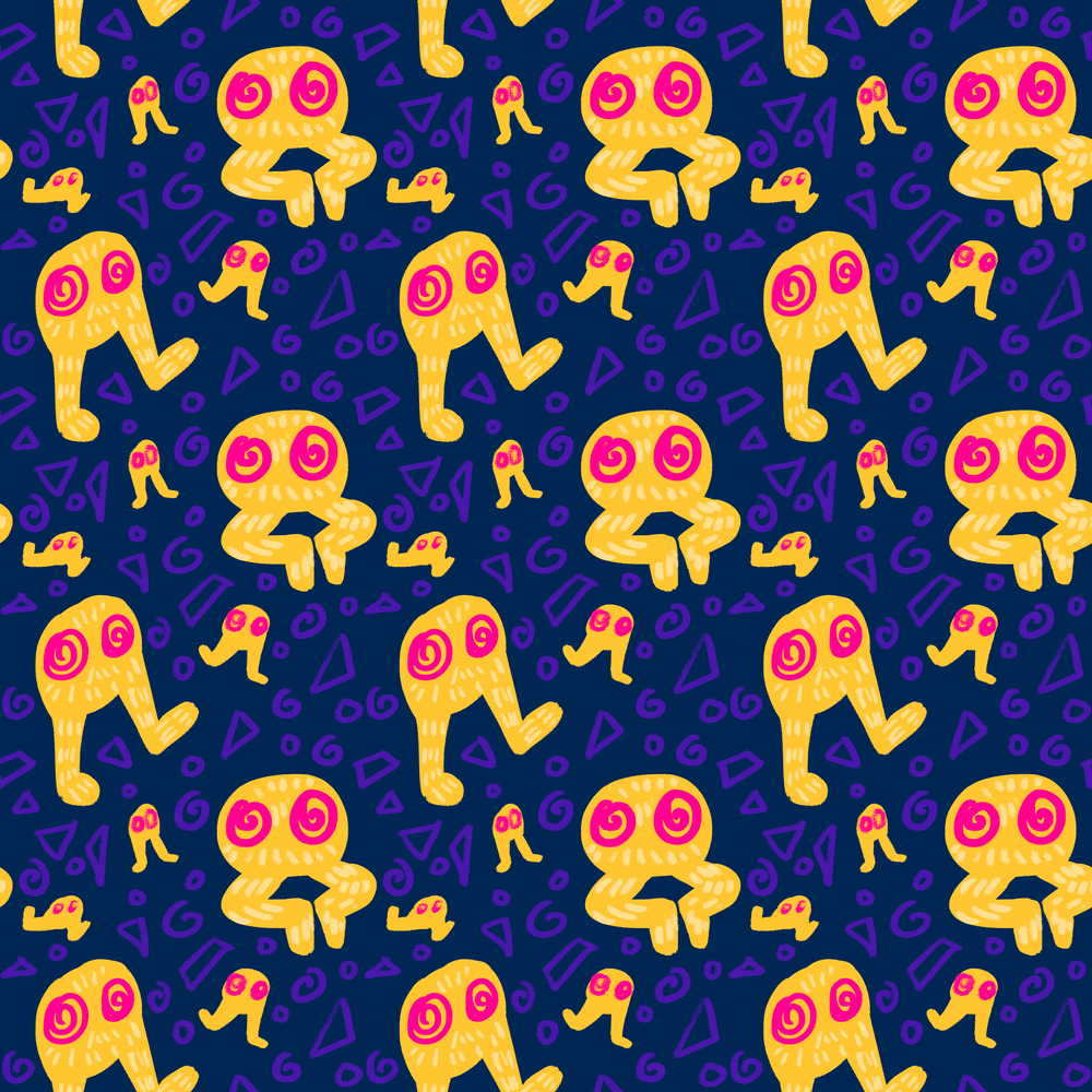 Cryptid Patterns — The Art of Zoë Peña