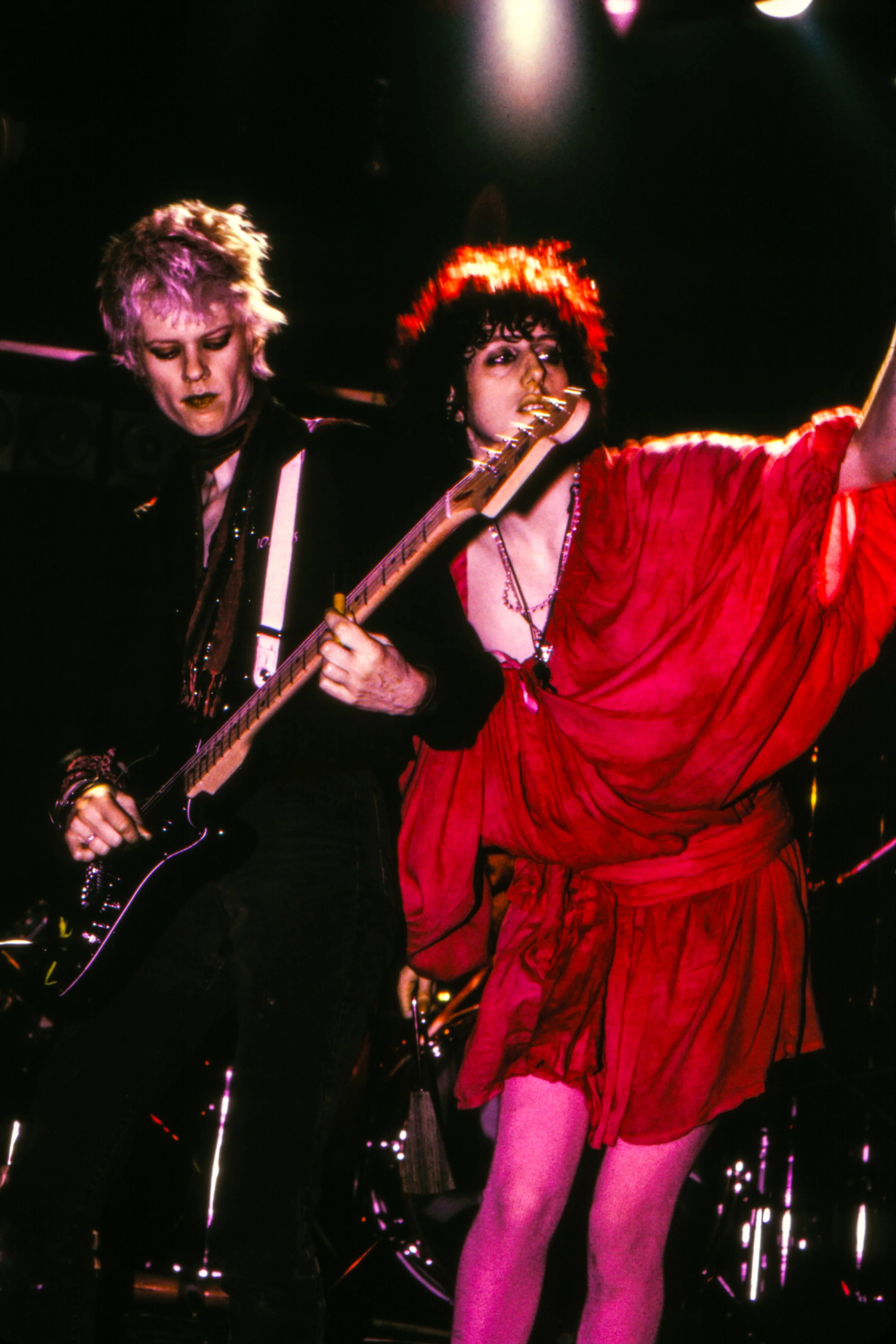 infrared Bush Tetras, 1982