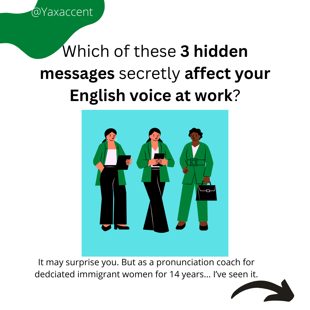 Hidden Messages that Affect Your English Voice at Work