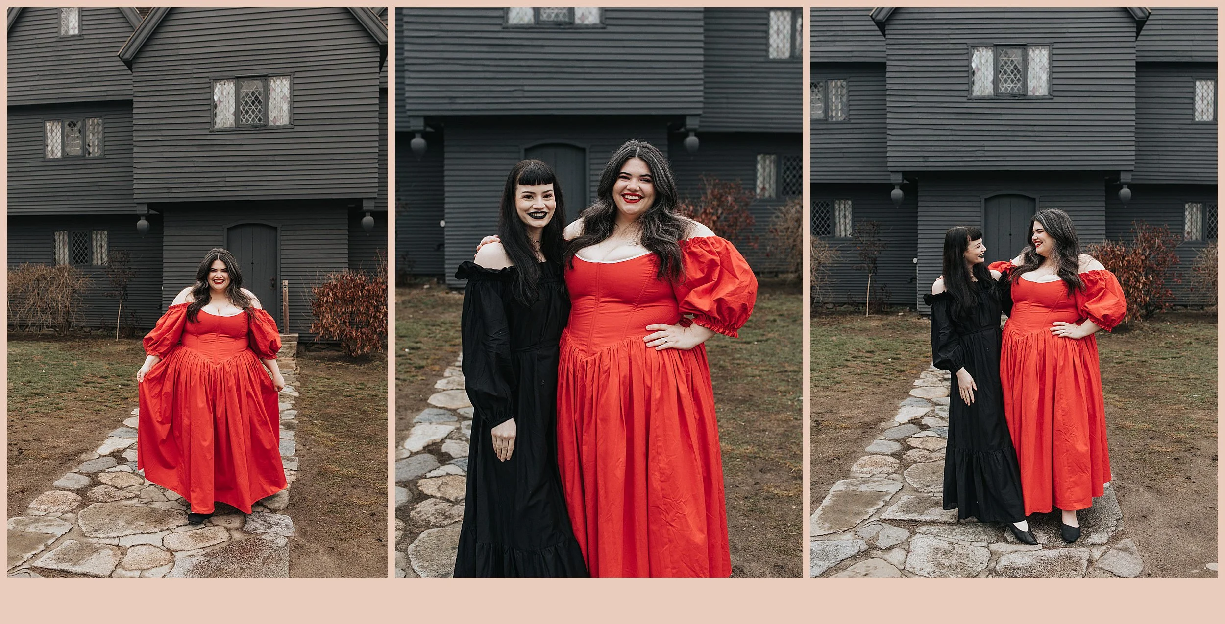 A Witchy Bachelorette Party Photoshoot in Salem, Massachusetts