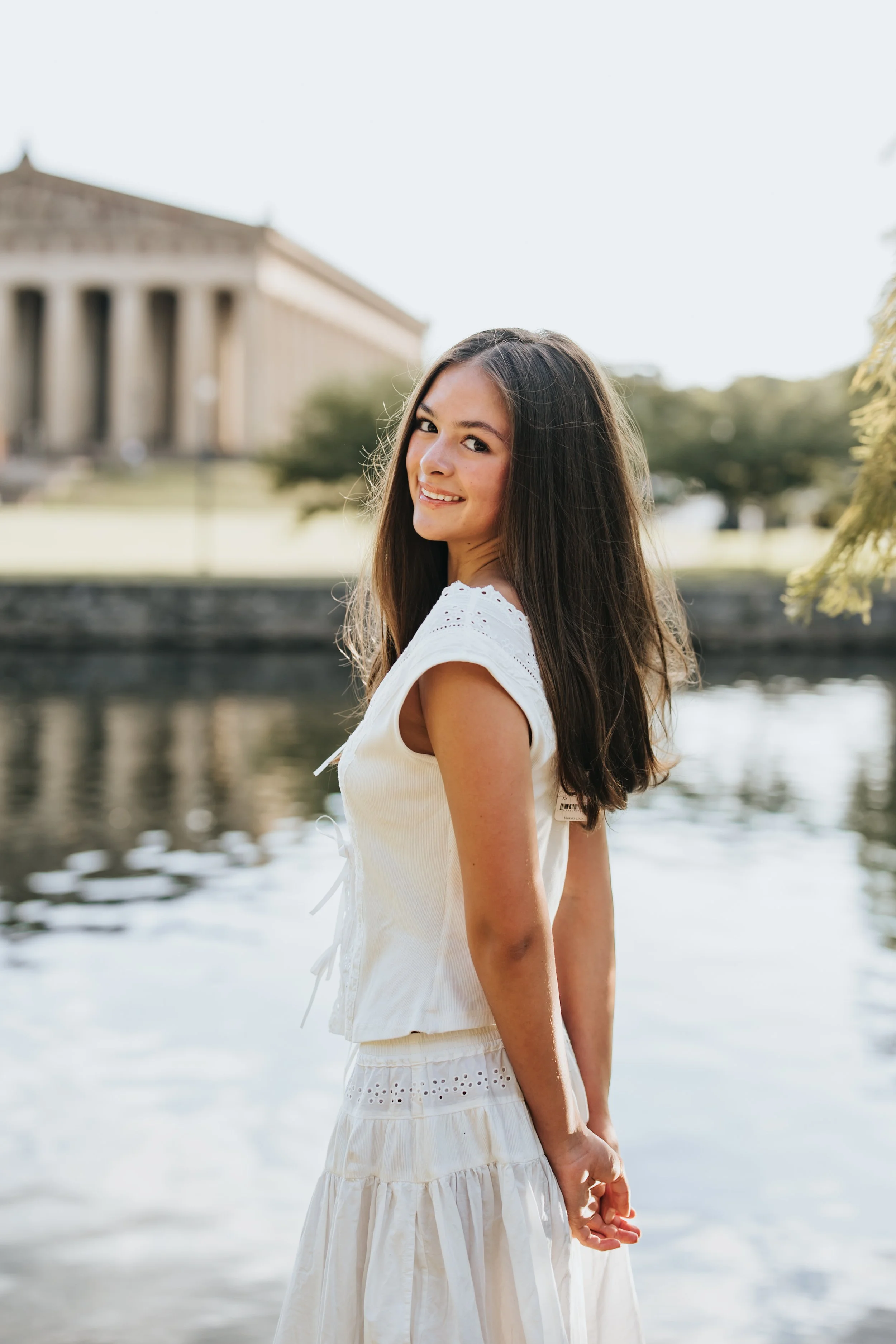 Nashville Senior Photos at Centennial Park 1