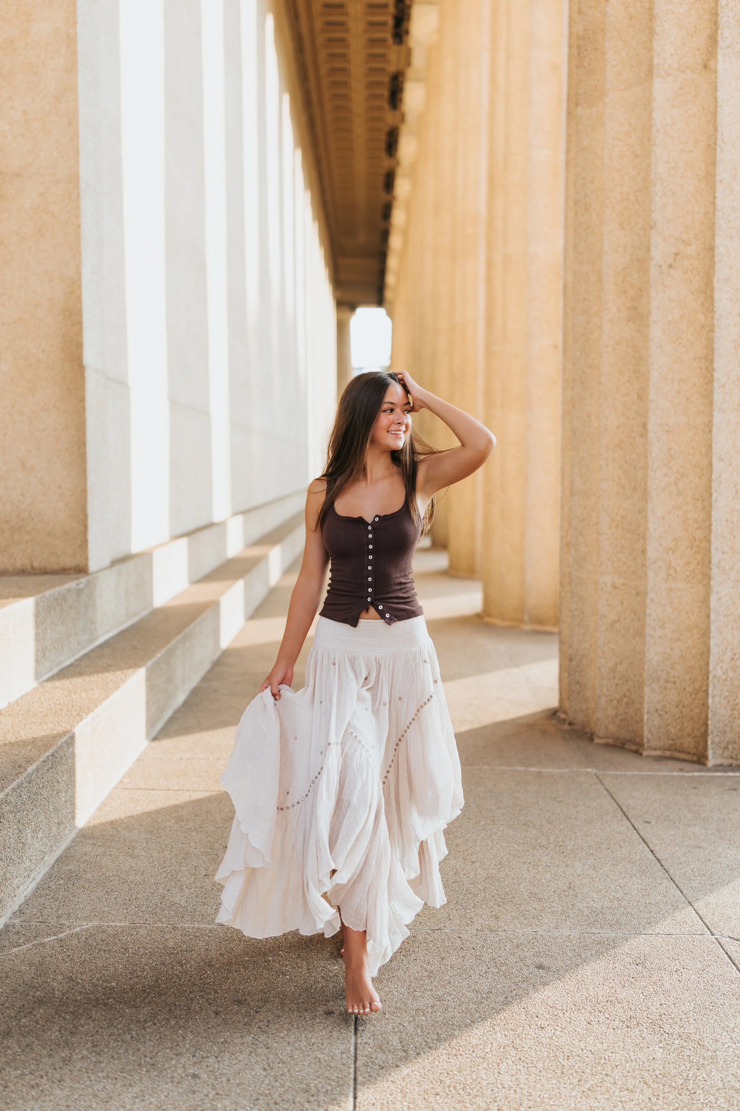 Nashville Senior Photos at Centennial Park 3