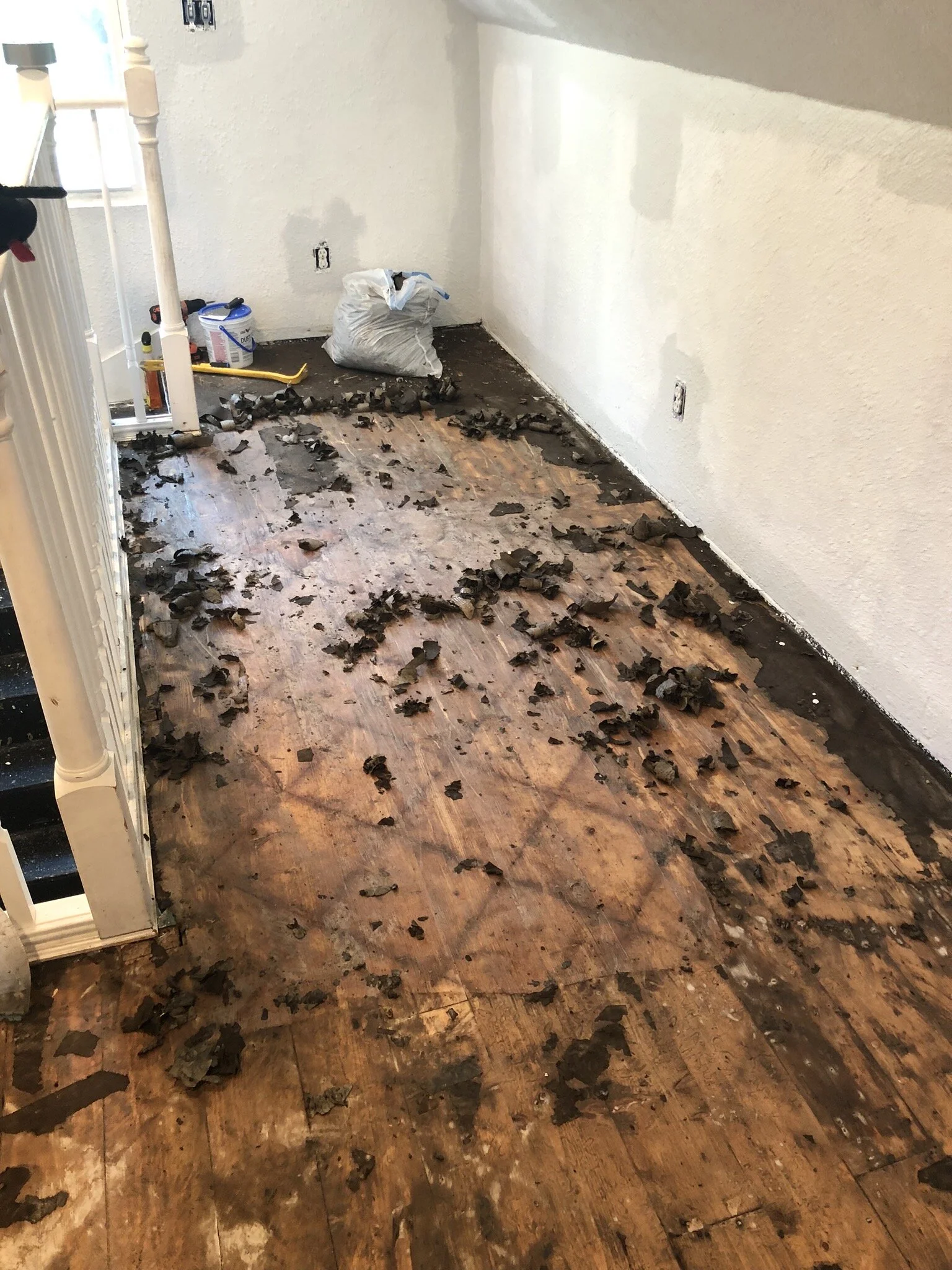 How To Remove Black Tar Paper From Hardwood Floor Viewfloor.co