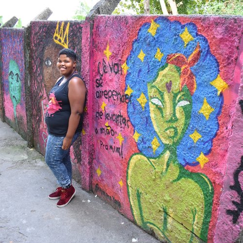 Rainha do grafite brasileiro marca uma nova geração com esperança