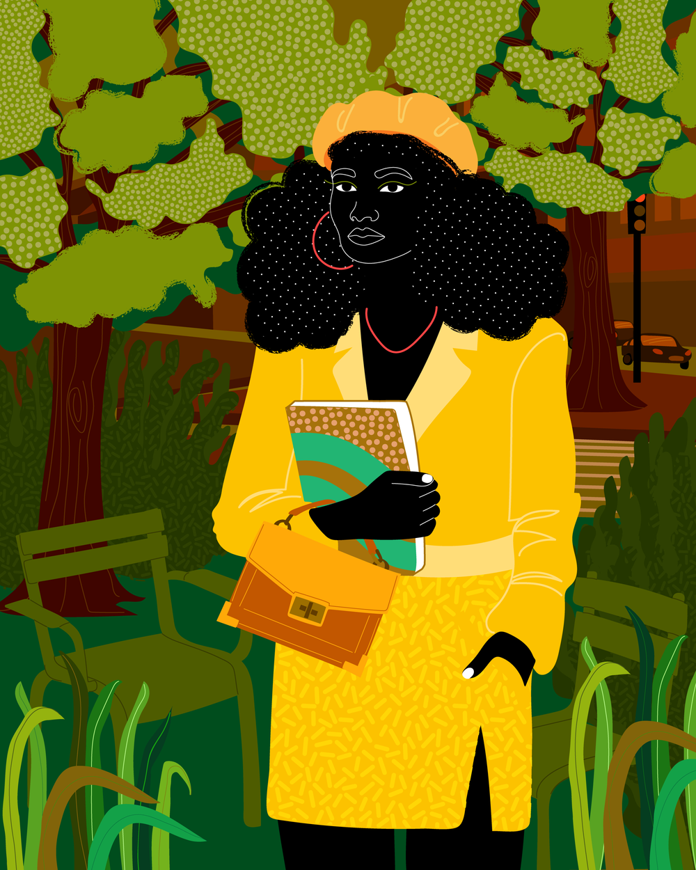 In Aurélia Durand’s artistic universe, people of colour take centre