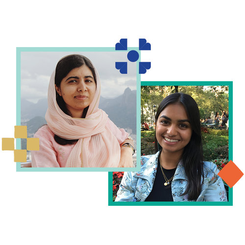 Amika George and Malala Yousafzai discuss periods and crazy menstruation myths