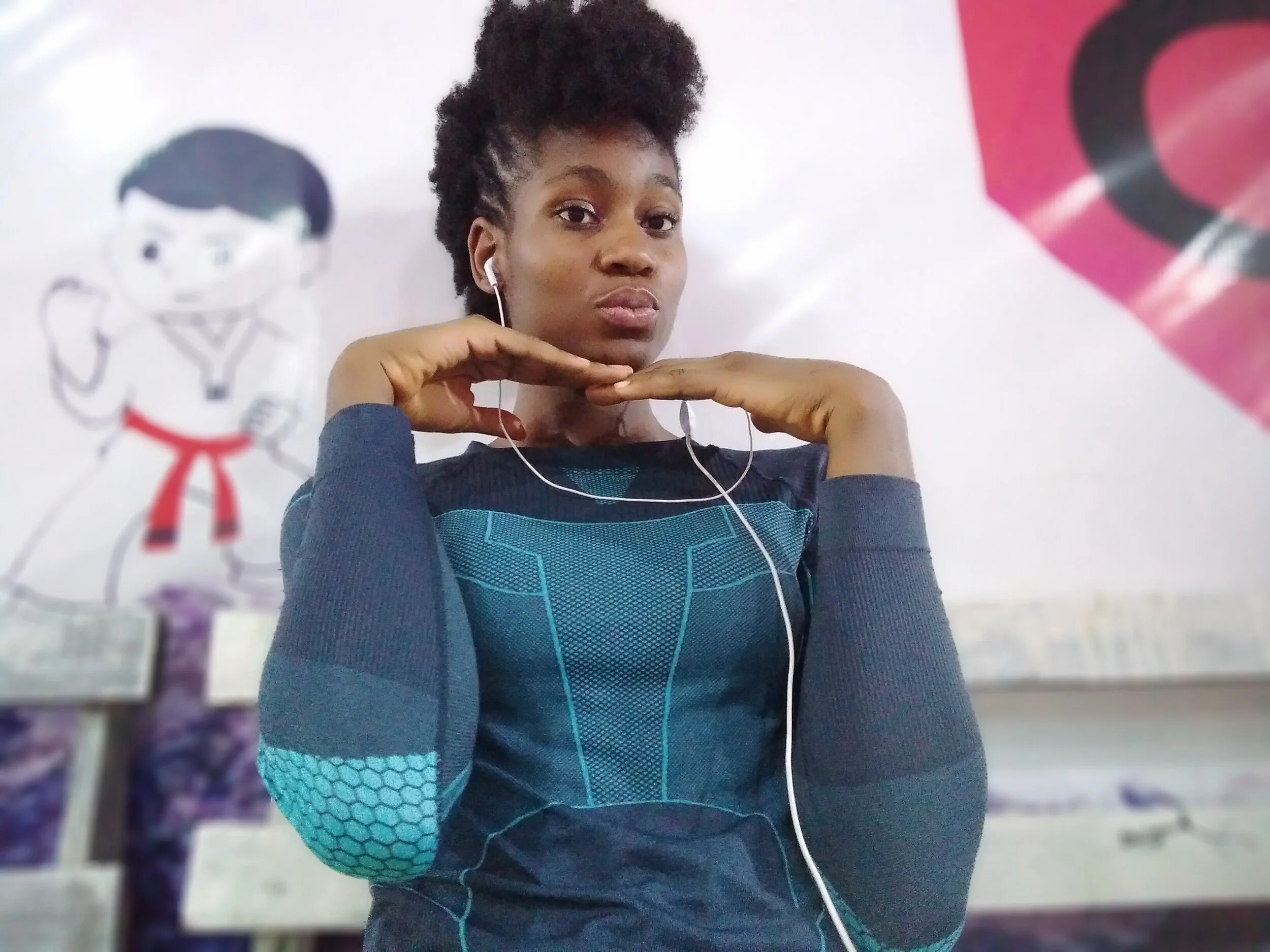 The heart to fight: Nigerian taekwondo star Elizabeth Anyanacho — Assembly  | Malala Fund