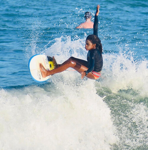 Introducing the next generation of young Black surfers