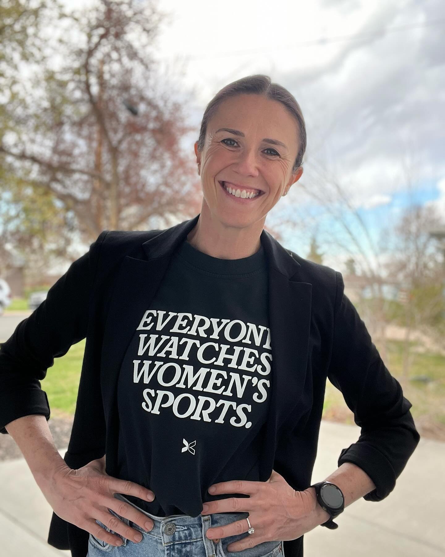 My new power suit. 

I did an enneagram presentation today and I felt the power repping @togethxr | @sbird10 . If you don&rsquo;t know, now you know ⬆️. 

⚡️⚡️⚡️

#togethxr #everyonewatcheswomenssports #womenssports #suebird