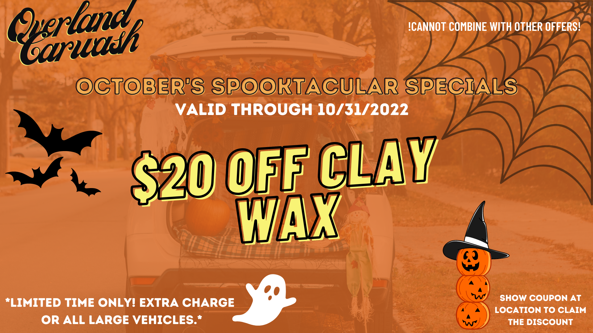 Clay Wax Coupon - Save at Overland Car Wash