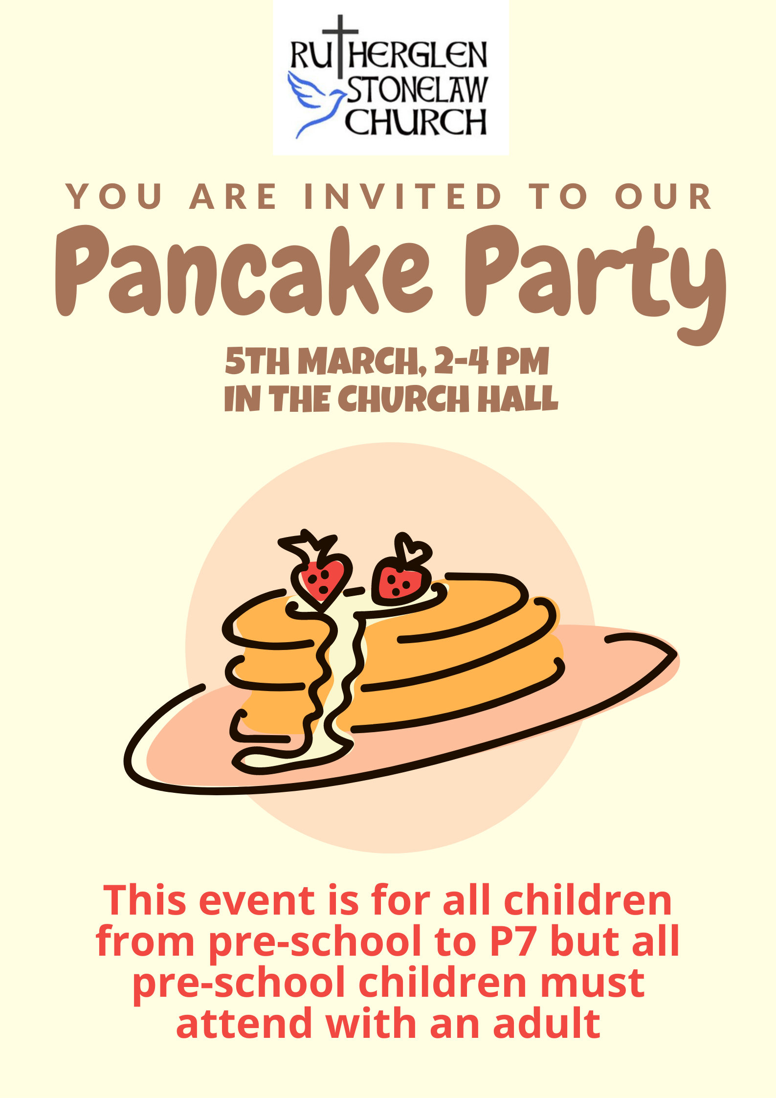 Stonelaw Church Pancake Party 5th March 2022 Rutherglen Stonelaw Church stonelaw-church-pancake-party-5th-march-2022-rutherglen-stonelaw-church