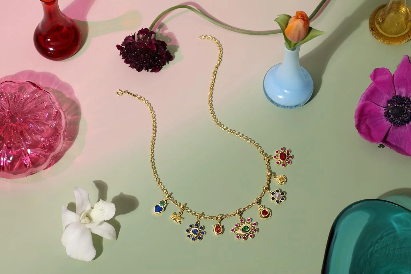 A strand of talismans made from our universal symbols &mdash; new and old.
Which ones are calling to your heart?

All 18k @fairminedofficial gold, all traceable, responsibly sourced gemstones. Good for you and our world. 

Discover more of our magica