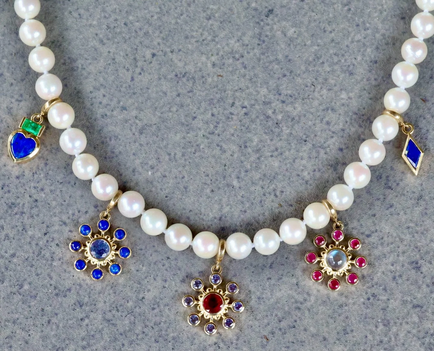 Our Cosmos Flowers on our Morwarid pearl strands are a needed reminder that we are surrounded by nature&rsquo;s color, joy, beauty, and love always. Especially during dark times, we put our trust and hope in life.💗

Our Flower Cosmos were made to ce