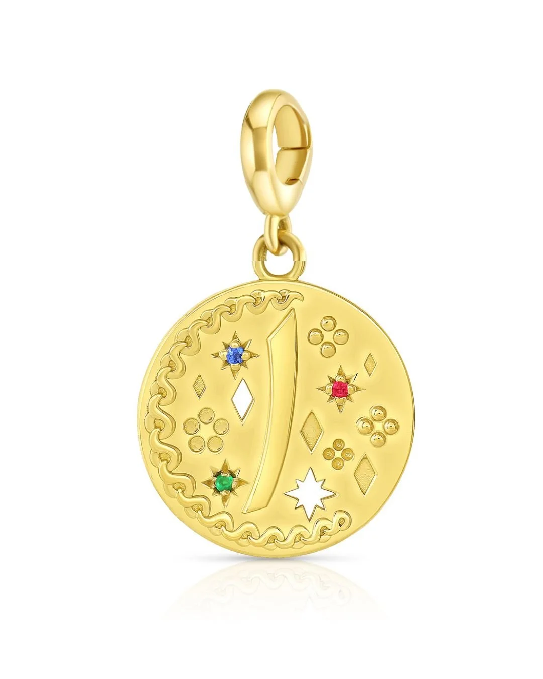 18k Enhancer Bail with Labor for Yak Coin