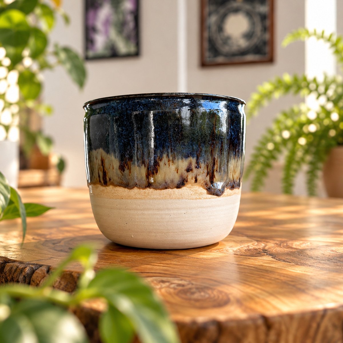 Midnight Drip Ceramic Planter_8.jpg