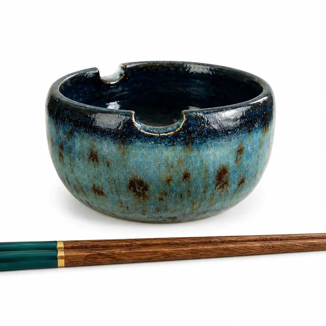 Deep Tide Chopstick Bowl Set