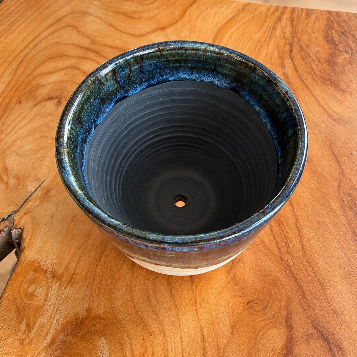 Midnight Drip Ceramic Planter_1.jpg