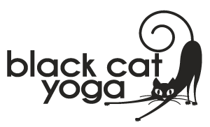 black cat yoga