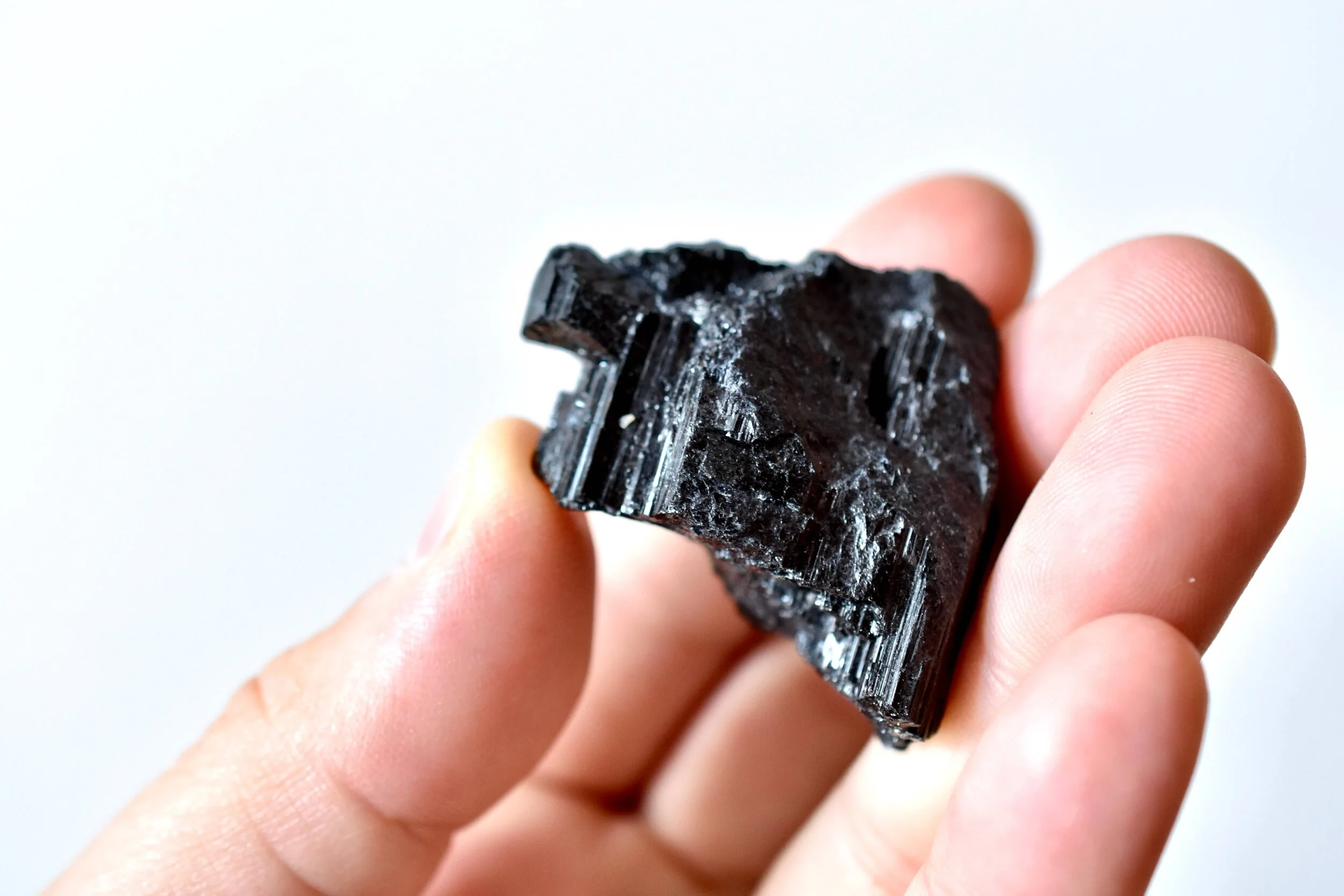 Raw Black Tourmaline