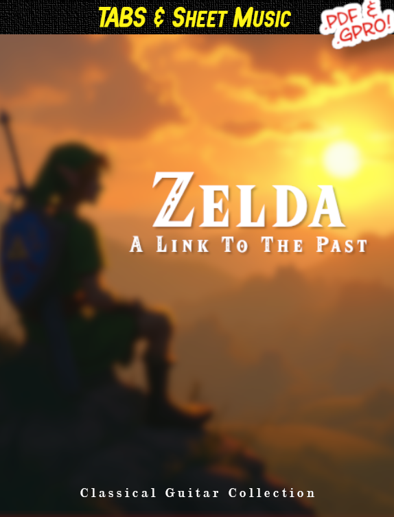 Zelda A Link To The Past GUITAR TAB BUNDLE by Josh GUITARofolo - Guitar Tabs & Sheets (pdf/gpro)