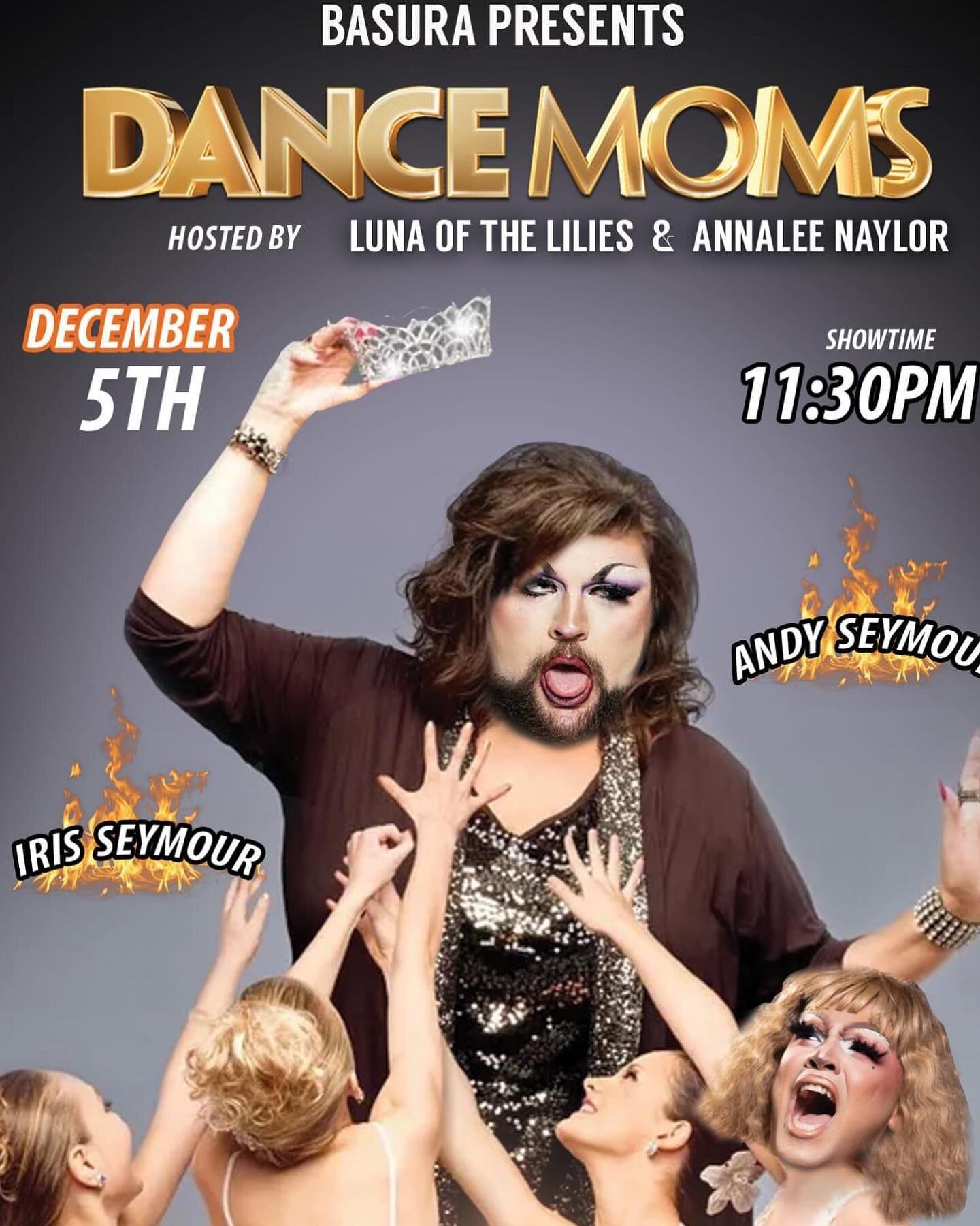 👯&zwj;♂️✨ DANCE MOMS✨️👯&zwj;♂️ tonight at 11:30pm! The one and only Abby Lee Miller aka @annaleenaylor makes her appearance at ⛓RIPCORD ⛓presenting:
The most evil night dedicated to belittling dancing children. Who will get grand supreme??? Come at
