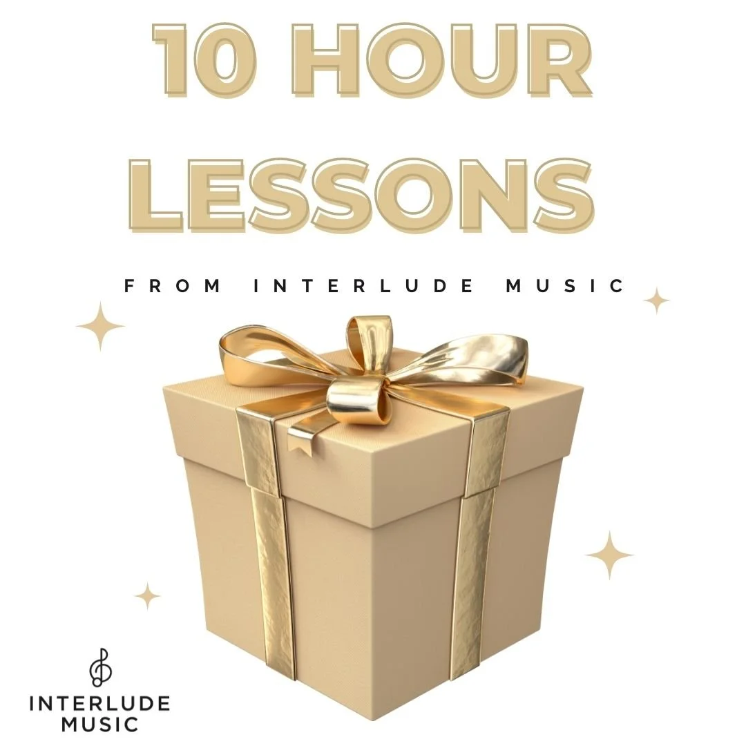 Lesson Gift Cards Interlude Music