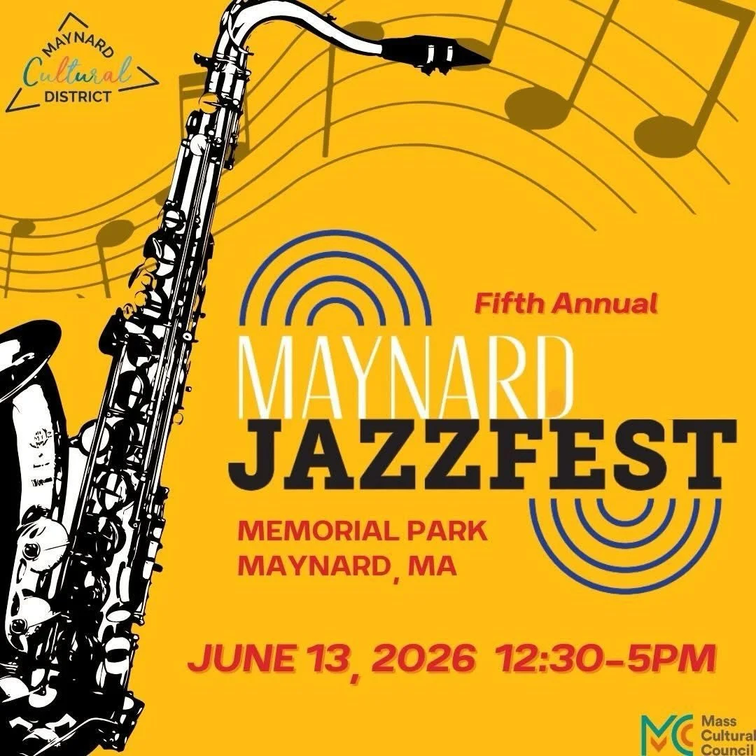 Save the date for this year&rsquo;s Maynard Jazz Fest! It&rsquo;s been such a pleasure watching MJF grow each year. Can&rsquo;t wait! 

#maynardma #jazzfestival #maynardjazzfest