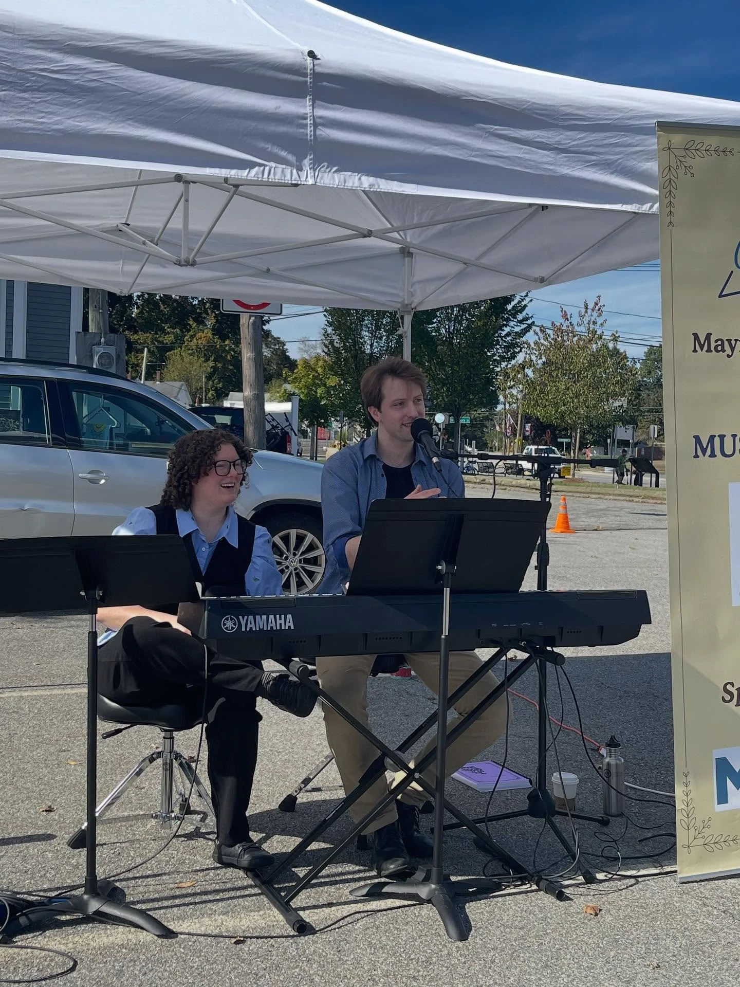 We had a wonderful time closing out the Maynard Farmer&rsquo;s Market for their 30th season with some songs from the Great American Songbook and some wonderful performances from our students! It&rsquo;s our third year organizing all of the music for 