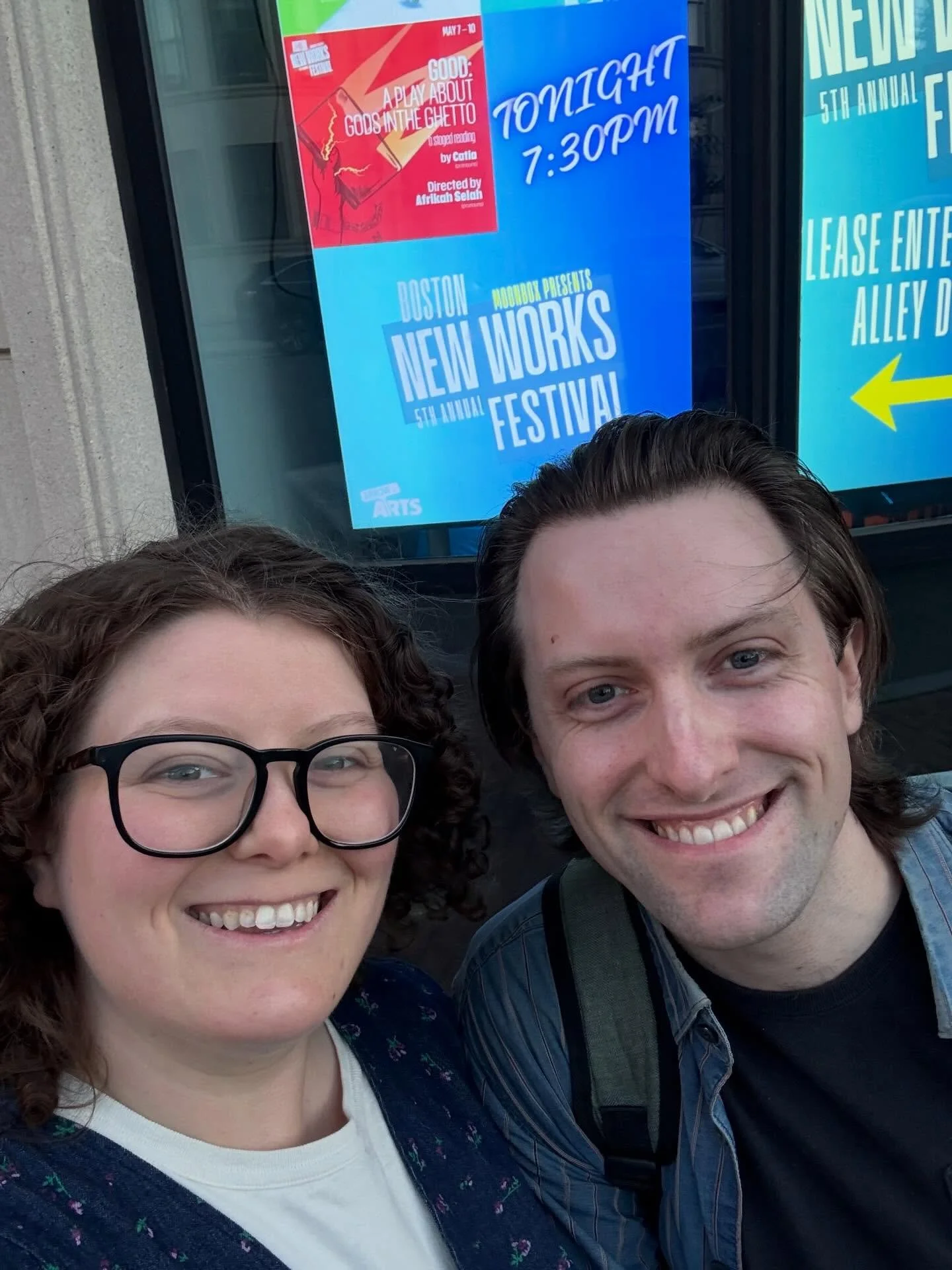 Attending the 2026 Boston New Works Festival. Night one we&rsquo;re seeing When Santa Fell to Earth The Musical 👀👀👀

&hellip;
#newworks #newplays #newmusicals