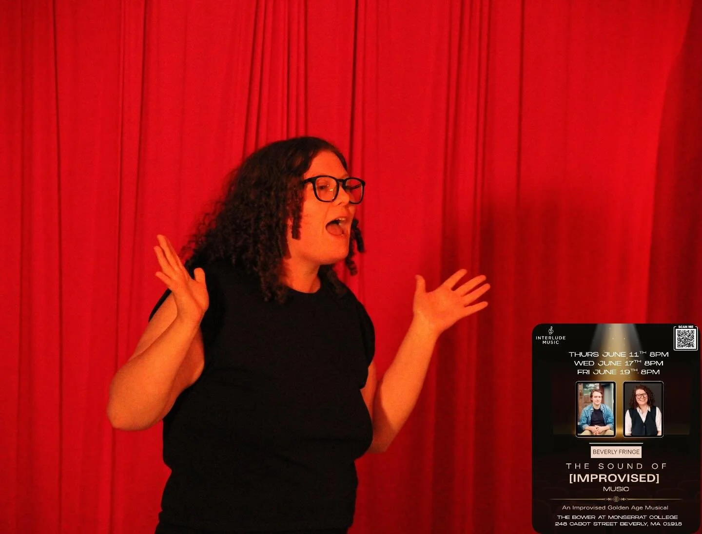Its our last night of performing The Sound of [Improvised] Music for The Beverly Fringe Festival! It&rsquo;s been an honor to get to both open and close the festival! The show starts at 8pm at The Bower Underground in Beverly MA! 

&hellip;
#musicali